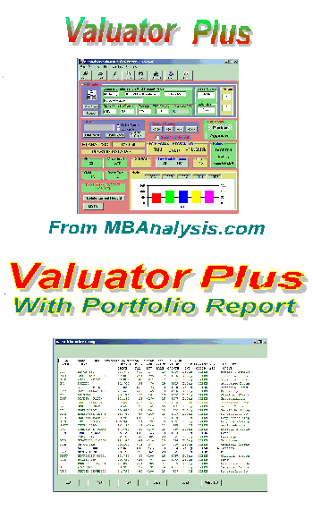 Valuator Plus From MBAnalysis